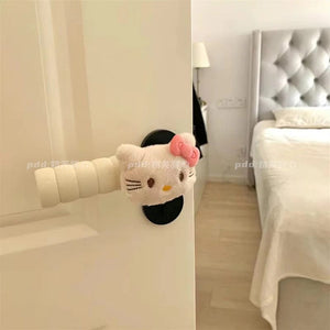Planet Gates Sanrio Hello Kitty Y2K Handle Protector Kawaii Cute Cartoon Anime Home Children's Room Antistatic Decoration Toys Girls Gifts