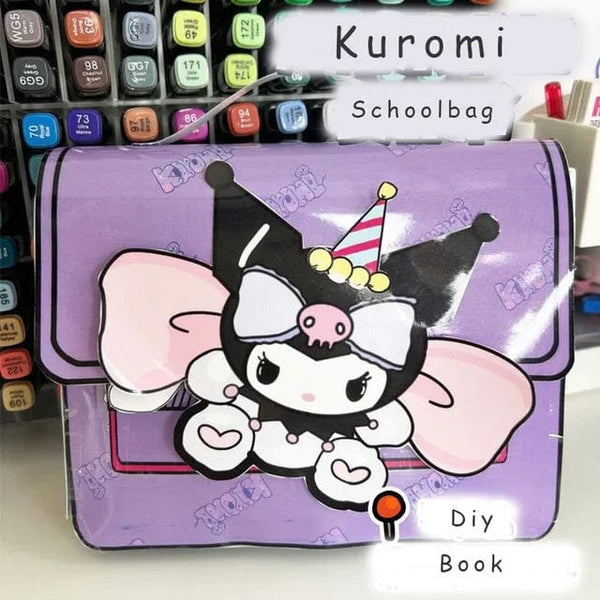 Planet Gates Sanrio Kawali My Melody Cinnamoroll Pochacco Pompompurin Sticker Games Quiet Book Funny Diy Anime Girls Gift Gift Toys For Kids