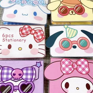 Planet Gates Sanrio Kawali My Melody Cinnamoroll Pochacco Pompompurin Sticker Games Quiet Book Funny Diy Anime Girls Gift Gift Toys For Kids