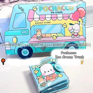 Planet Gates Sanrio Kawali My Melody Cinnamoroll Pochacco Pompompurin Sticker Games Quiet Book Funny Diy Anime Girls Gift Gift Toys For Kids