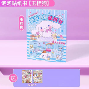 Planet Gates Sanrio Kawali My Melody Cinnamoroll Pochacco Pompompurin Sticker Games Quiet Book Funny Diy Anime Girls Gift Gift Toys For Kids