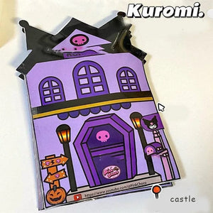 Planet Gates Sanrio Kawali My Melody Cinnamoroll Pochacco Pompompurin Sticker Games Quiet Book Funny Diy Anime Girls Gift Gift Toys For Kids