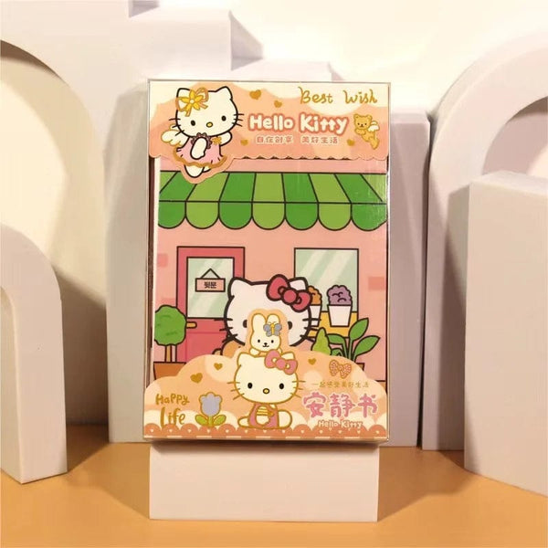 Planet Gates Sanrio Kawali My Melody Cinnamoroll Pochacco Pompompurin Sticker Games Quiet Book Funny Diy Anime Girls Gift Gift Toys For Kids