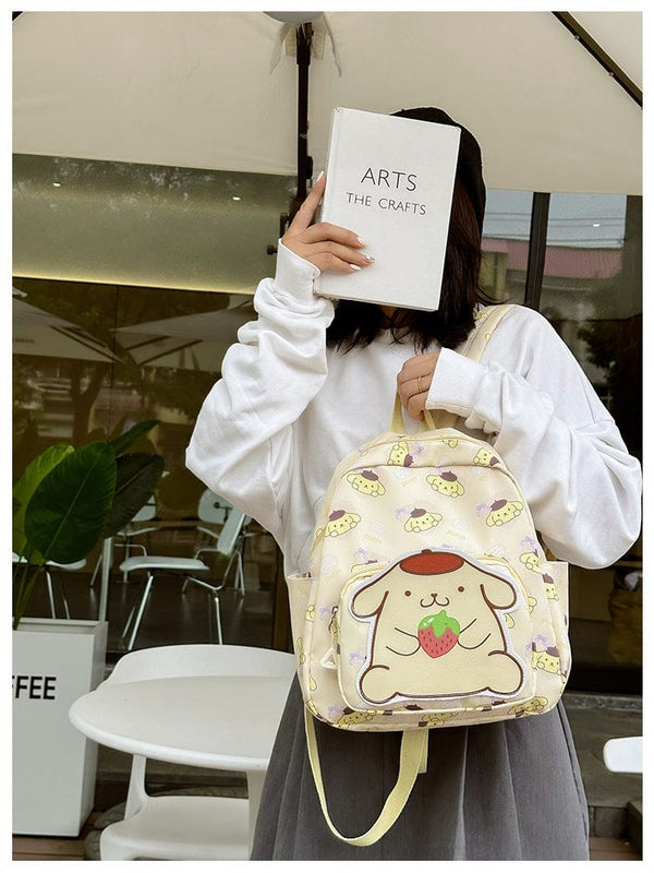 Planet Gates Sanrio Kids Schoolbag Backpack Hello Kitty Kuromi Cinnamoroll Printed Oxford Cloth Kindergarten Girl Backpack School Supplies