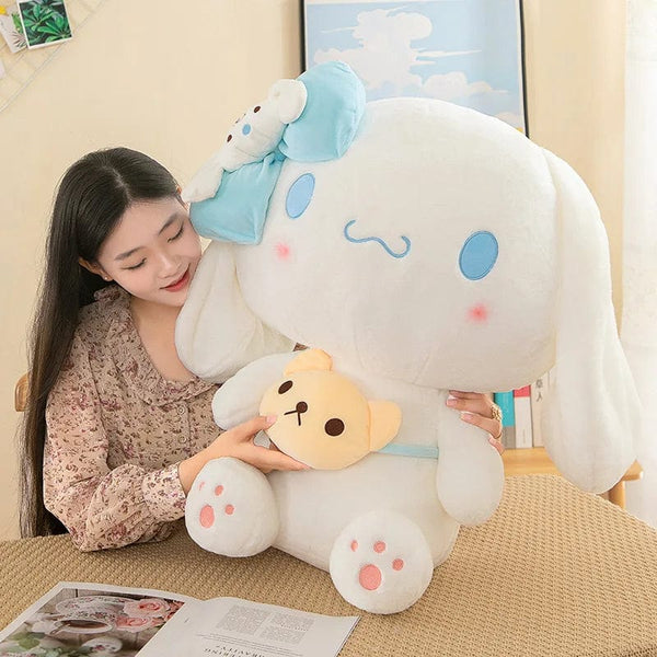 Planet Gates Sanrio Kuromi Plush Dolls 40/50cm kawaii My Melody Cinnamoroll Soft Stuffed animals Anime Figure Pillow Cartoon Decor Kids Toys