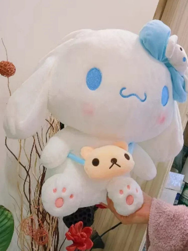 Planet Gates Sanrio Kuromi Plush Dolls 40/50cm kawaii My Melody Cinnamoroll Soft Stuffed animals Anime Figure Pillow Cartoon Decor Kids Toys