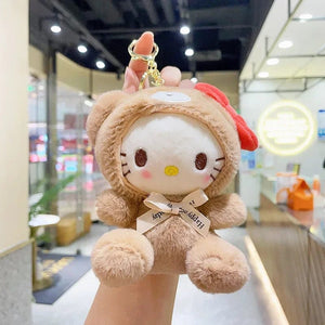 Planet Gates Sanrio Limited Kuromi Cinnamoroll Melody Plush Toy Doll Anime Kawaii Doll Pendant Collection Children's Birthday Festival Gift