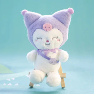 Planet Gates Sanrio Limited Kuromi Cinnamoroll Melody Plush Toy Doll Anime Kawaii Doll Pendant Collection Children's Birthday Festival Gift
