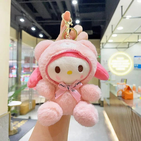 Planet Gates Sanrio Limited Kuromi Cinnamoroll Melody Plush Toy Doll Anime Kawaii Doll Pendant Collection Children's Birthday Festival Gift
