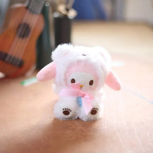 Planet Gates Sanrio Limited Kuromi Cinnamoroll Melody Plush Toy Doll Anime Kawaii Doll Pendant Collection Children's Birthday Festival Gift