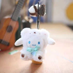 Planet Gates Sanrio Limited Kuromi Cinnamoroll Melody Plush Toy Doll Anime Kawaii Doll Pendant Collection Children's Birthday Festival Gift