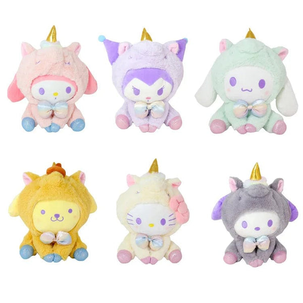 Planet Gates Sanrio Limited Kuromi Cinnamoroll Melody Plush Toy Doll Anime Kawaii Doll Pendant Collection Children's Birthday Festival Gift
