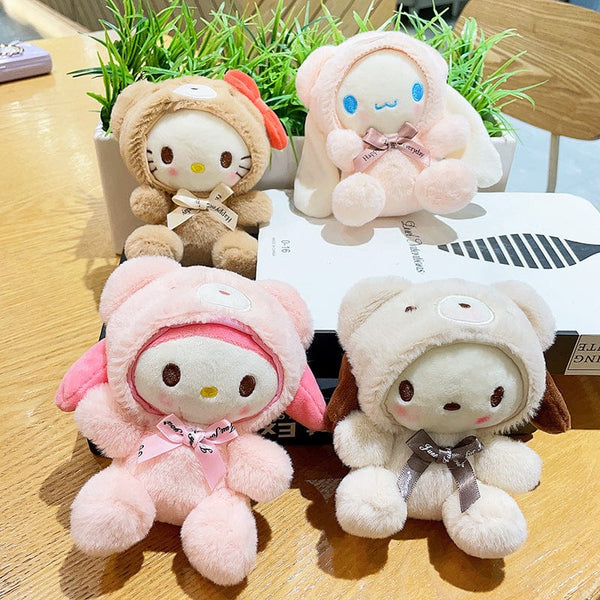 Planet Gates Sanrio Limited Kuromi Cinnamoroll Melody Plush Toy Doll Anime Kawaii Doll Pendant Collection Children's Birthday Festival Gift
