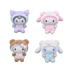 Planet Gates Sanrio Plush Toys Kawaii Hello Kitty My Melody Room Decor Kuromi Plushie Cinnamoroll Doll Plush Keychain for Christmas Gifts