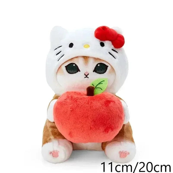 Planet Gates Sanrio Plush Toys Kawaii Hello Kitty My Melody Room Decor Kuromi Plushie Cinnamoroll Doll Plush Keychain for Christmas Gifts