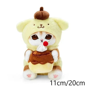 Planet Gates Sanrio Plush Toys Kawaii Hello Kitty My Melody Room Decor Kuromi Plushie Cinnamoroll Doll Plush Keychain for Christmas Gifts