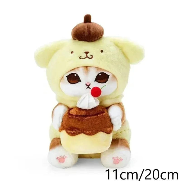 Planet Gates Sanrio Plush Toys Kawaii Hello Kitty My Melody Room Decor Kuromi Plushie Cinnamoroll Doll Plush Keychain for Christmas Gifts