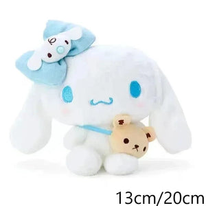Planet Gates Sanrio Plush Toys Kawaii Hello Kitty My Melody Room Decor Kuromi Plushie Cinnamoroll Doll Plush Keychain for Christmas Gifts