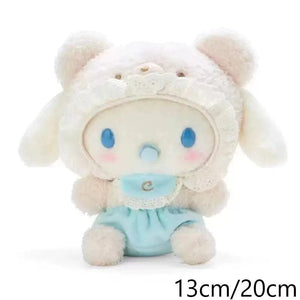 Planet Gates Sanrio Plush Toys Kawaii Hello Kitty My Melody Room Decor Kuromi Plushie Cinnamoroll Doll Plush Keychain for Christmas Gifts