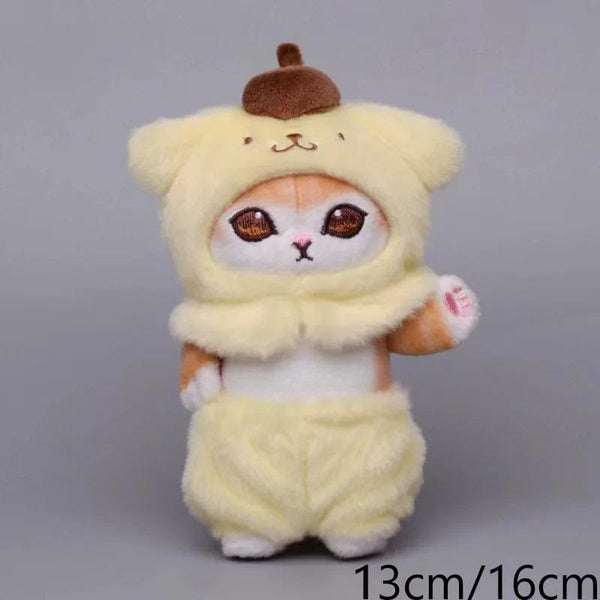 Planet Gates Sanrio Plush Toys Kawaii Hello Kitty My Melody Room Decor Kuromi Plushie Cinnamoroll Doll Plush Keychain for Christmas Gifts