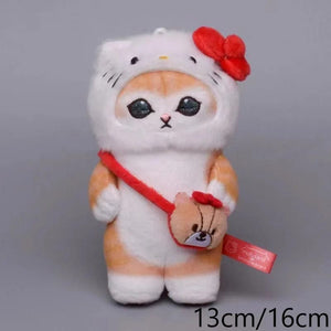 Planet Gates Sanrio Plush Toys Kawaii Hello Kitty My Melody Room Decor Kuromi Plushie Cinnamoroll Doll Plush Keychain for Christmas Gifts