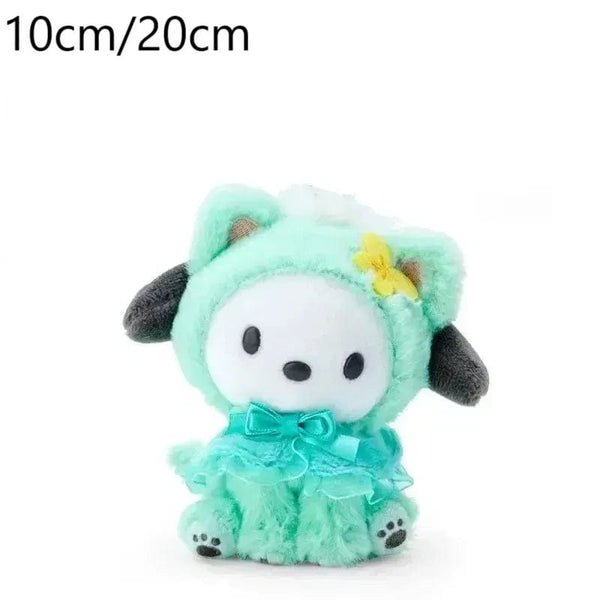 Planet Gates Sanrio Plush Toys Kawaii Hello Kitty My Melody Room Decor Kuromi Plushie Cinnamoroll Doll Plush Keychain for Christmas Gifts