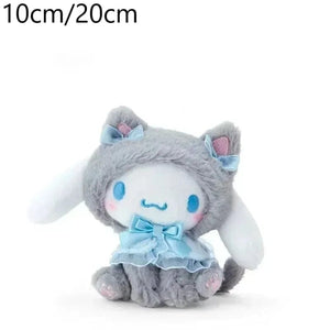Planet Gates Sanrio Plush Toys Kawaii Hello Kitty My Melody Room Decor Kuromi Plushie Cinnamoroll Doll Plush Keychain for Christmas Gifts
