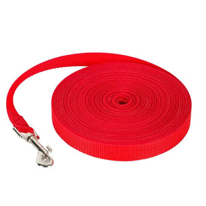 Planet Gates Scarlet / 1.5 m x 2 cm Pet Dog Leash Nylon Leash For Small Medium Dogs Cats Puppy Walking Running Leashes Lead Pet Supplies-1.5M 1.8M 3M 4.5M 6M Length