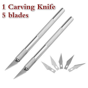 Planet Gates Scrapbooking Carving Knife Card Making Precision Cutting Hobby Knife Paper Carving Craft Pottery Clay Sculpture Ceramics Tools