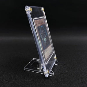 Planet Gates Screw card brick B Top Loader Plastic Collect Holder Protector Board Game Trading Card Cards Outer Sleeves TCG Game Collection Card Hobbies Storage