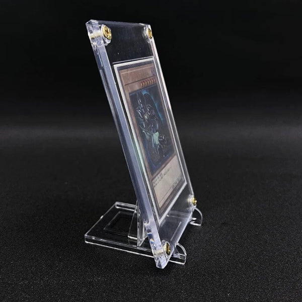 Planet Gates Screw card brick B Top Loader Plastic Collect Holder Protector Board Game Trading Card Cards Outer Sleeves TCG Game Collection Card Hobbies Storage