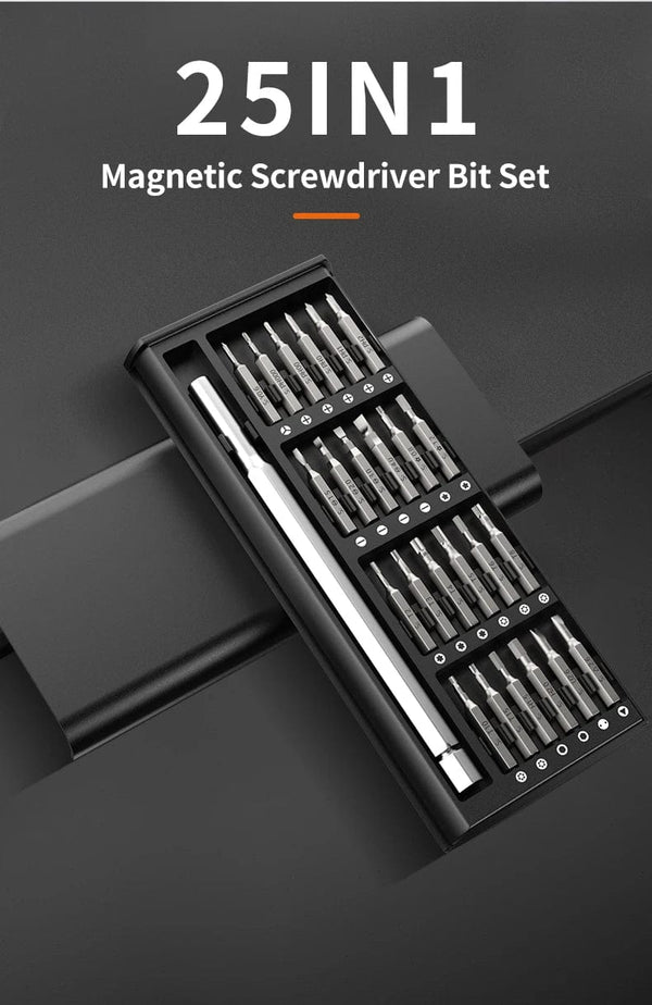 Planet Gates Screwdriver 25pcs 25 In 1 Screwdriver Set With Precision Magnetic Multifunctional Household For Smart Home PC Phone Disassembly And Repair Toolbox