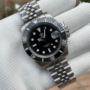 Planet Gates SD1953 New Bracelet With Milled Clasp 41MM NH35 Movement 300M Waterproof Mens Automatic Dive Watches Reloj Ceramic Bezel