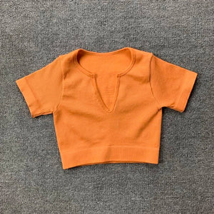 Planet Gates Seamless Sport Suit Yoga Suit Fitness Gym Clothes Women Gym Crop Top Yoga Shirts Bra Leggings Shorts Sportsuit Workout Outfit