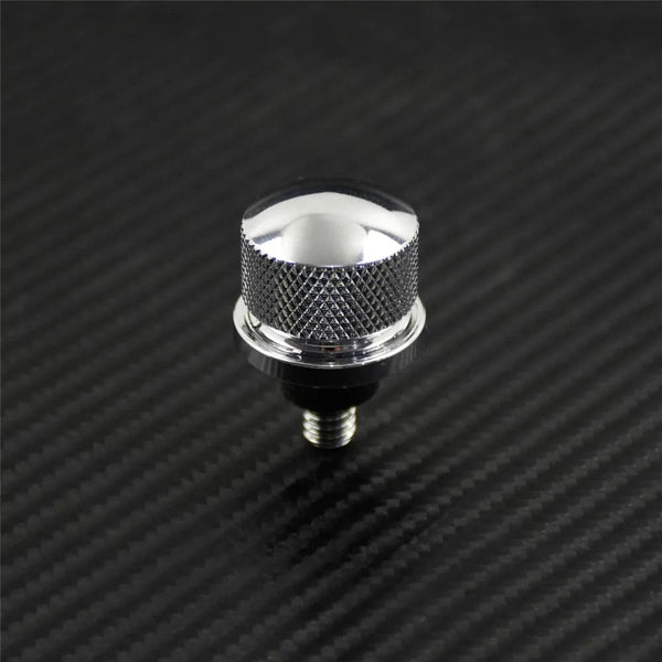 Planet Gates Seat Bolt B Motorcycle Black/Chrome Seat Bolt Tab Screw For Harley Touring Road King Street Glide Softail Dyna Sportster XL Street Bob 96-19