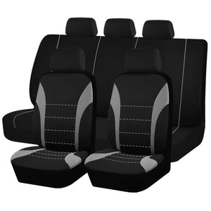 Planet Gates Seat Covers 9pcs Set Car Cushion Auto Accessories Seat Protect Five-Seat Universal Black Gray Blue Red