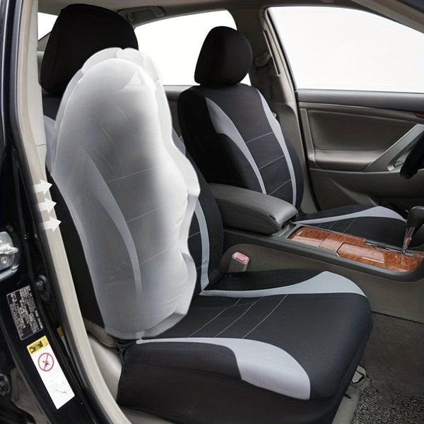 Planet Gates Seat Covers 9pcs Set Car Cushion Auto Accessories Seat Protect Five-Seat Universal Black Gray Blue Red