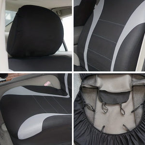 Planet Gates Seat Covers 9pcs Set Car Cushion Auto Accessories Seat Protect Five-Seat Universal Black Gray Blue Red