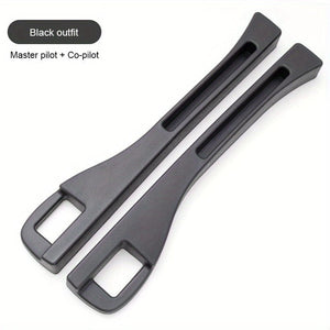Planet Gates Seat Gap Match (black) Left And Right 1 Each Car Seat Gap Plug Leak-proof Strip Storage Box Universal Car Supplies Car Storage Box Car Invisible Plug Strip Can Hold Mobile Phone