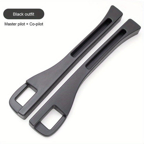 Planet Gates Seat Gap Match (black) Left And Right 1 Each Car Seat Gap Plug Leak-proof Strip Storage Box Universal Car Supplies Car Storage Box Car Invisible Plug Strip Can Hold Mobile Phone