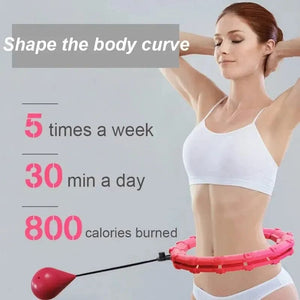 Planet Gates Sections Fitness Smart Sport Hoop Adjustable Thin Waist Exercise Gym Circle Ring Equipment Waist Easy Weight Loss Dropshipping