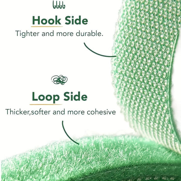 Planet Gates Secure Your Plants with Reusable Nylon Plant Bandage Ties - Garden Tape for Plant Support Structures