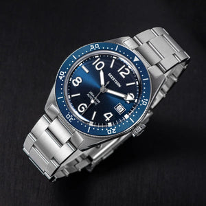 Planet Gates SEESTERN Diving Watch of Men Automatic Mechanical Wristwatches Seagul ST2130 Movement 20bar Waterproof Luminous Domed Crystal