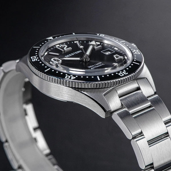 Planet Gates SEESTERN Diving Watch of Men Automatic Mechanical Wristwatches Seagul ST2130 Movement 20bar Waterproof Luminous Domed Crystal