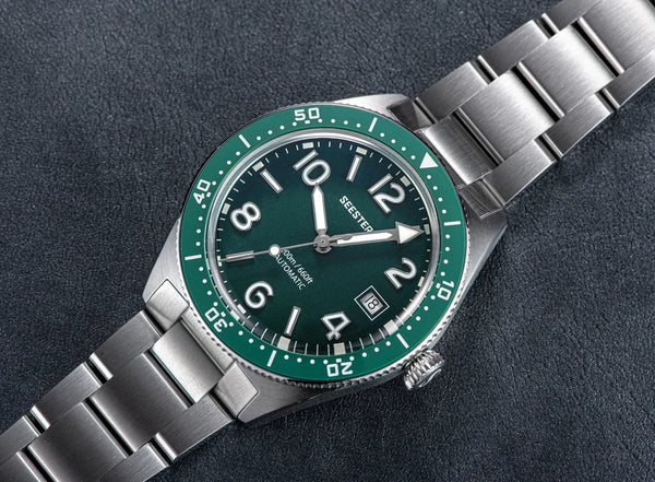 Planet Gates SEESTERN Diving Watch of Men Automatic Mechanical Wristwatches Seagul ST2130 Movement 20bar Waterproof Luminous Domed Crystal