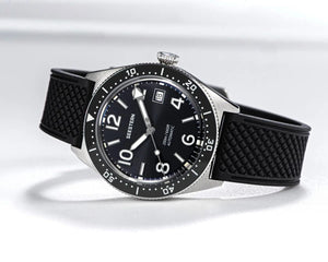 Planet Gates SEESTERN Diving Watch of Men Automatic Mechanical Wristwatches Seagul ST2130 Movement 20bar Waterproof Luminous Domed Crystal