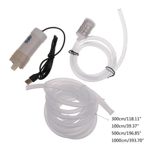 Planet Gates Self Priming Water Pump with USB Power Supply, Draining Standing Water, Balconies, Waterlogging, Fish Water