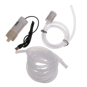 Planet Gates Self Priming Water Pump with USB Power Supply, Draining Standing Water, Balconies, Waterlogging, Fish Water