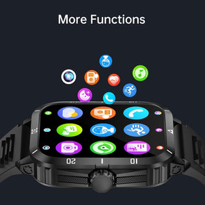 Planet Gates SENBONO Military Smart Watch Men IP68 3ATM Waterproof Outdoor Sports Fitness Tracker 24H Health Monitor Smartwatch Men 430mAh