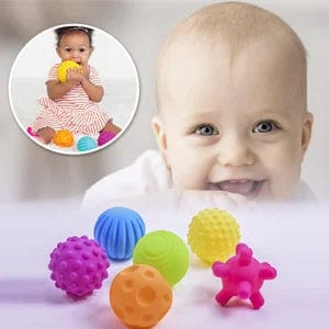Planet Gates Sensory Balls for Baby Sensory Baby Toys 1 2 Years Old Activity Textured Multi Soft Ball Montessori Toys for Babies 6-12 Months